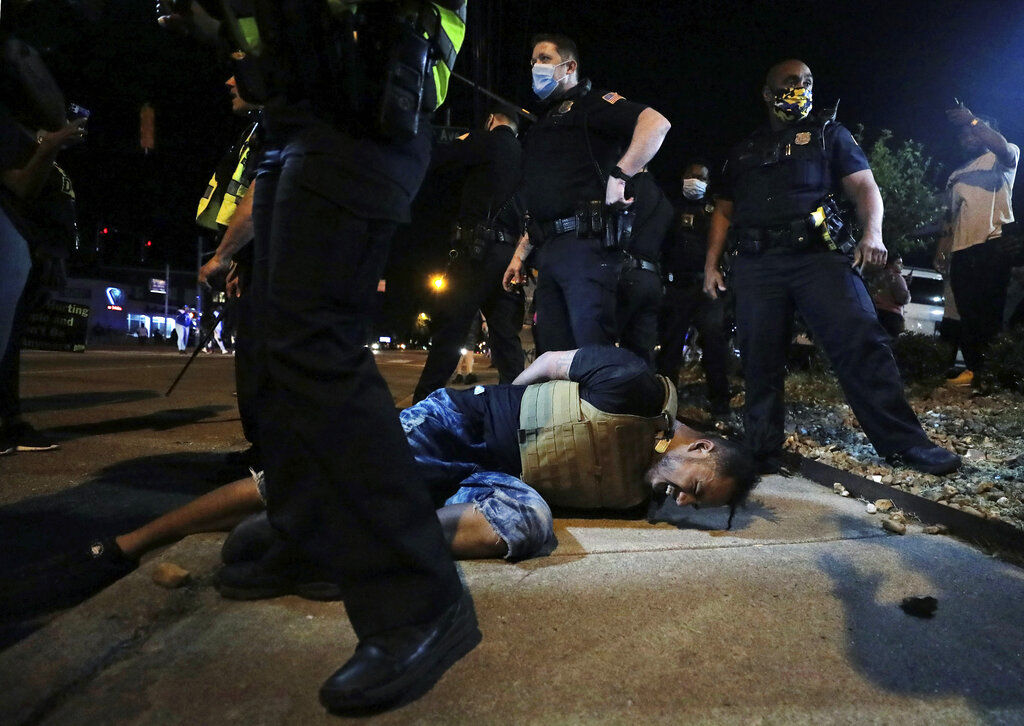 APTOPIX Minneapolis Police Death Protests Memphis